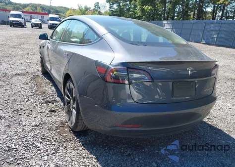 2021 Tesla Model 3 из США, поврежденный, VIN 5YJ3E1EC4MF036983